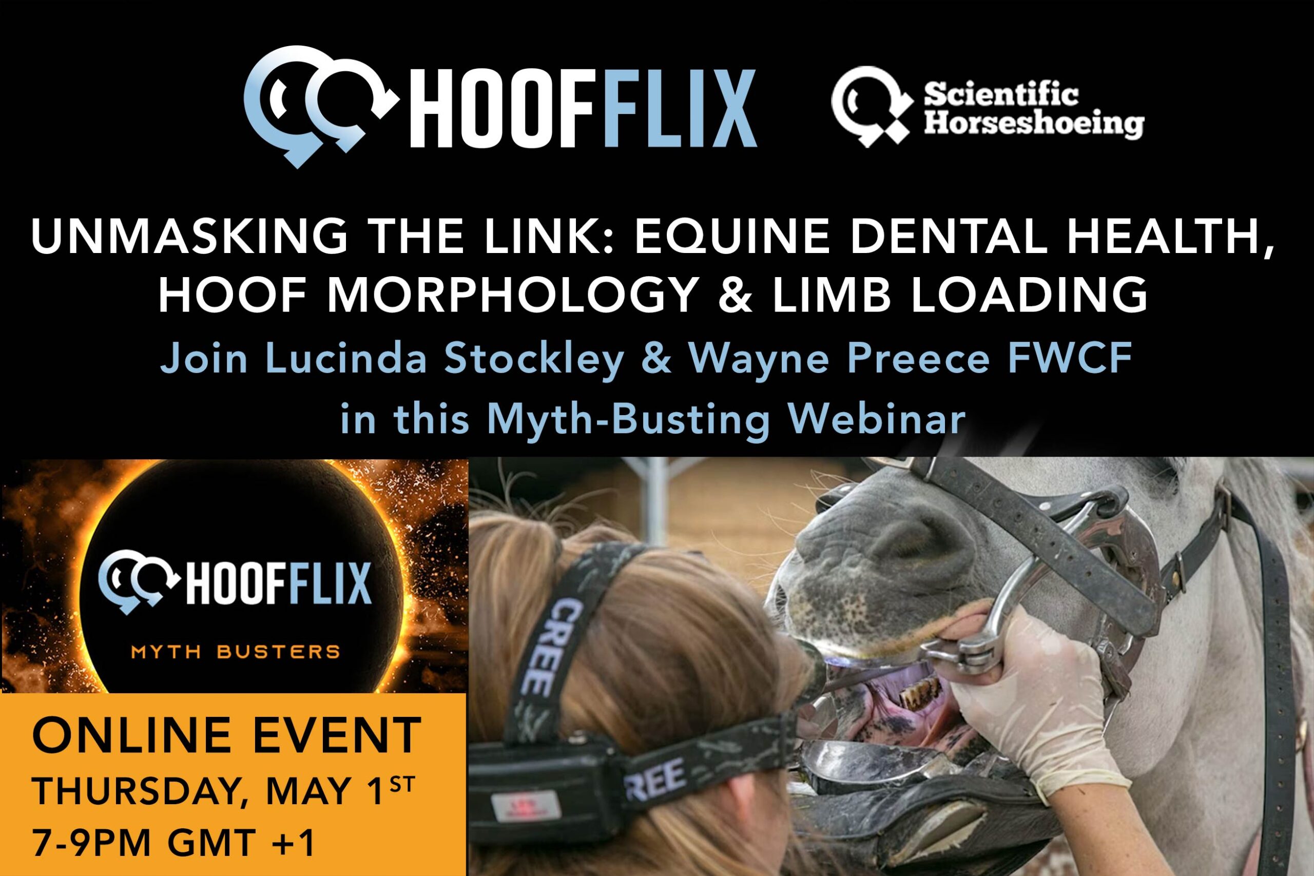 New Hoofflix Event May 1st Online Webinar