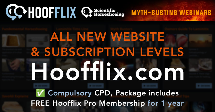 New Hoofflix website and subscription options CPD Certificate
