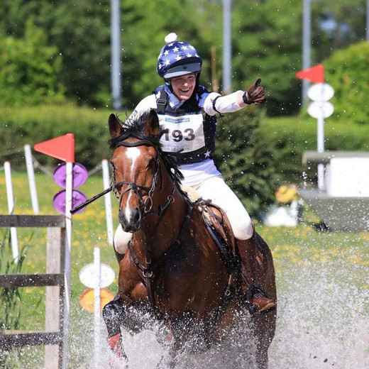 Cross country eventing