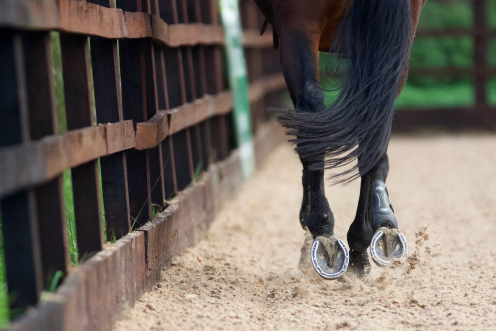 Waxed sand-fibre modified footing